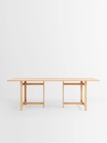 Moebe rectangular dining table 220x90 cm - Oak - MOEBE