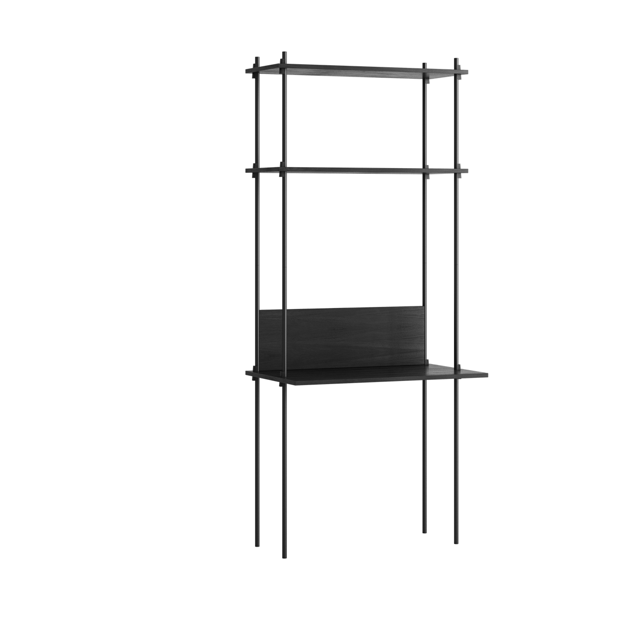 MOEBE Moebe shelving system s.200.1.D Black