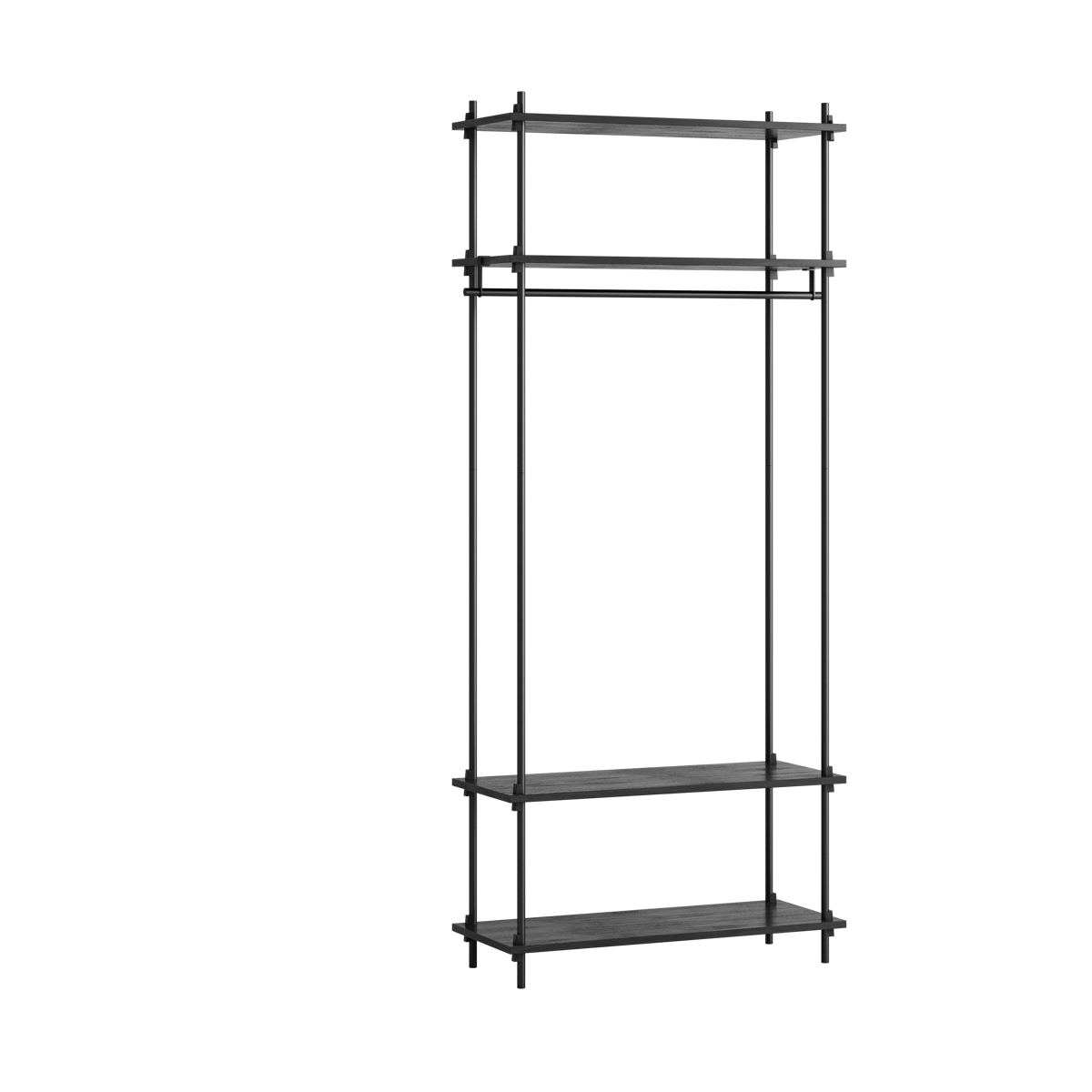 MOEBE Moebe shelving system s.200.1.F Black