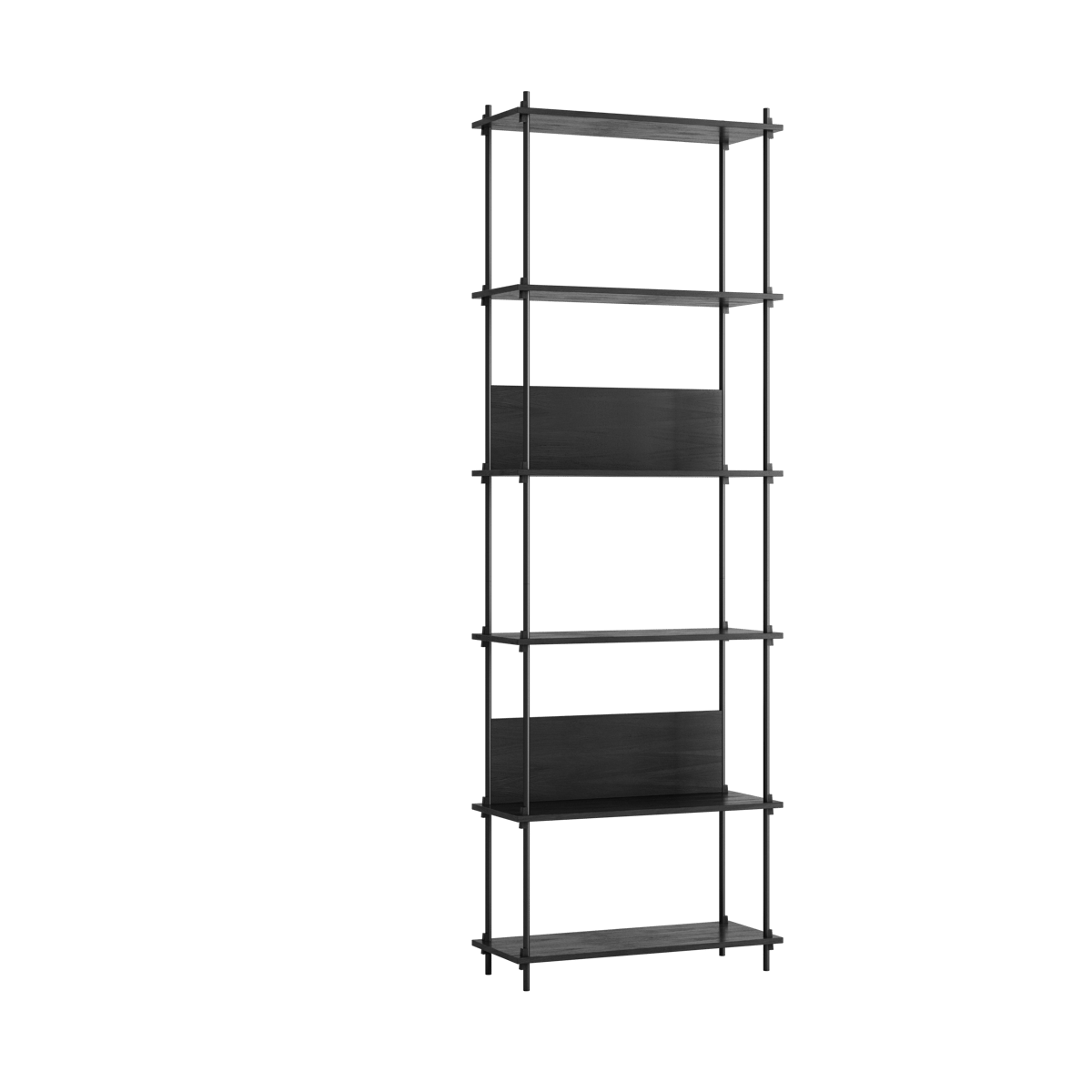 MOEBE Moebe shelving system s.255.1.A Black