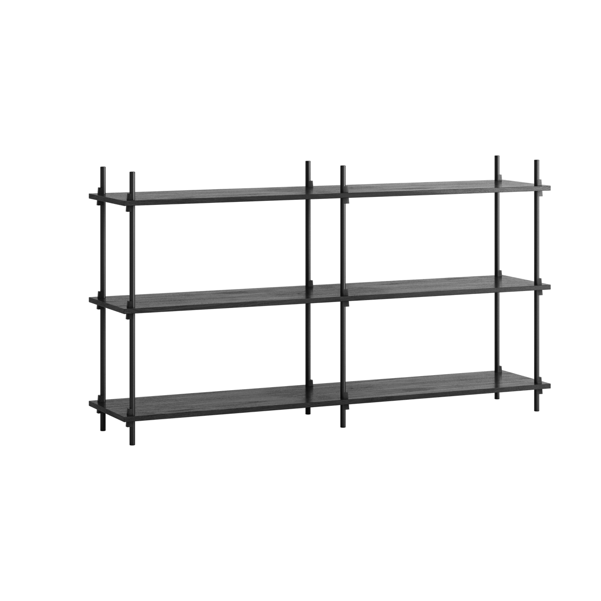 MOEBE Moebe shelving system s.85.2.B Black