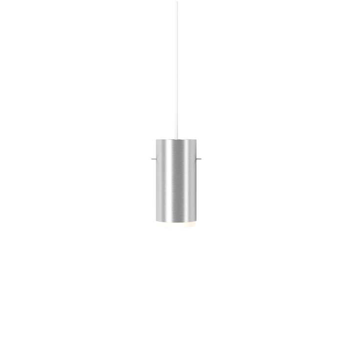 Moebe Tube pendant lamp small Ø8 cm, Brushed aluminum MOEBE