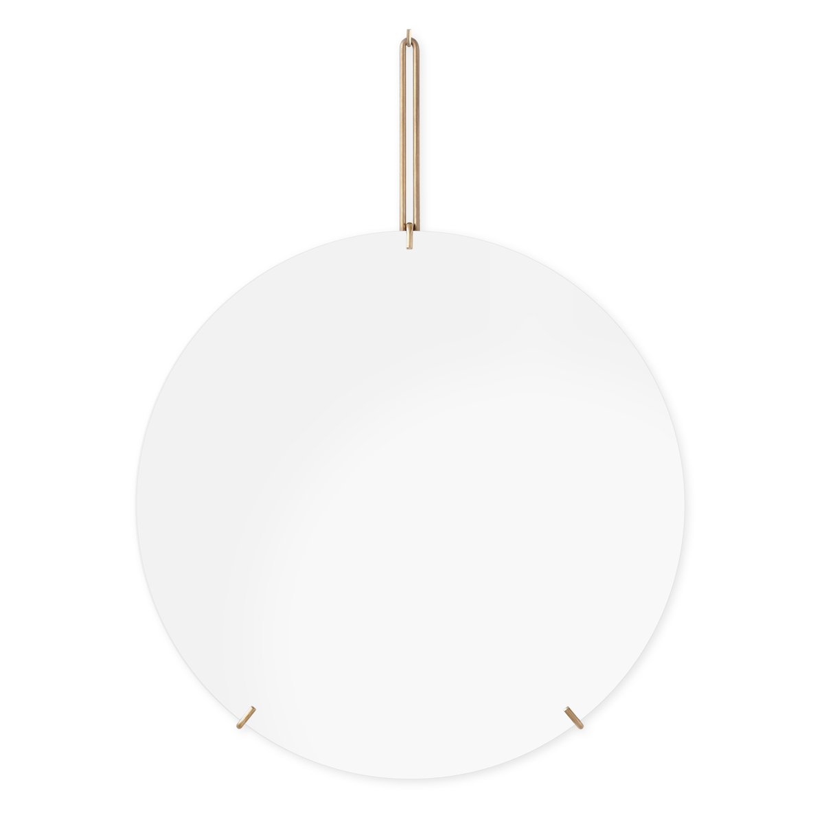 MOEBE Moebe Wall mirror Ø 50 cm brass