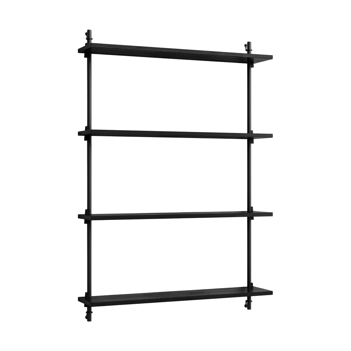 MOEBE Moebe wall shelving ws.115.1 Black