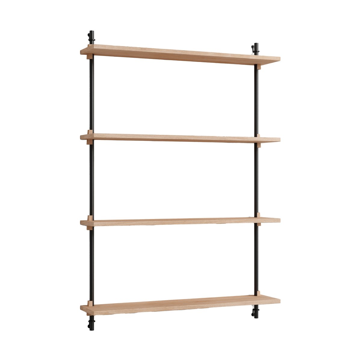 MOEBE Moebe wall shelving ws.115.1 Oak-black