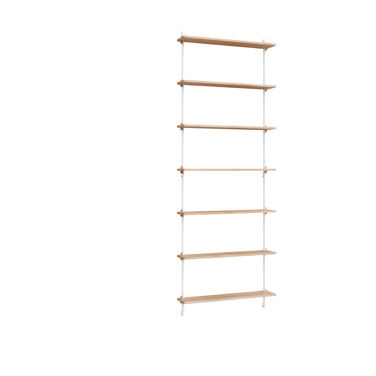 MOEBE Moebe wall shelving ws.230.1 Oak-white