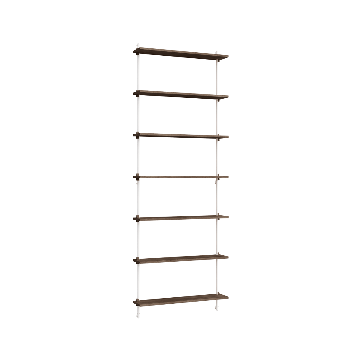 MOEBE Moebe wall shelving ws.230.1 Smoked oak-white