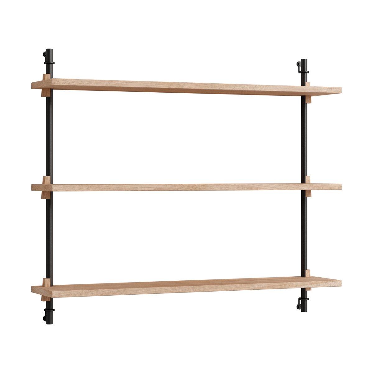 MOEBE Moebe wall shelving ws.65.1 Oak-black