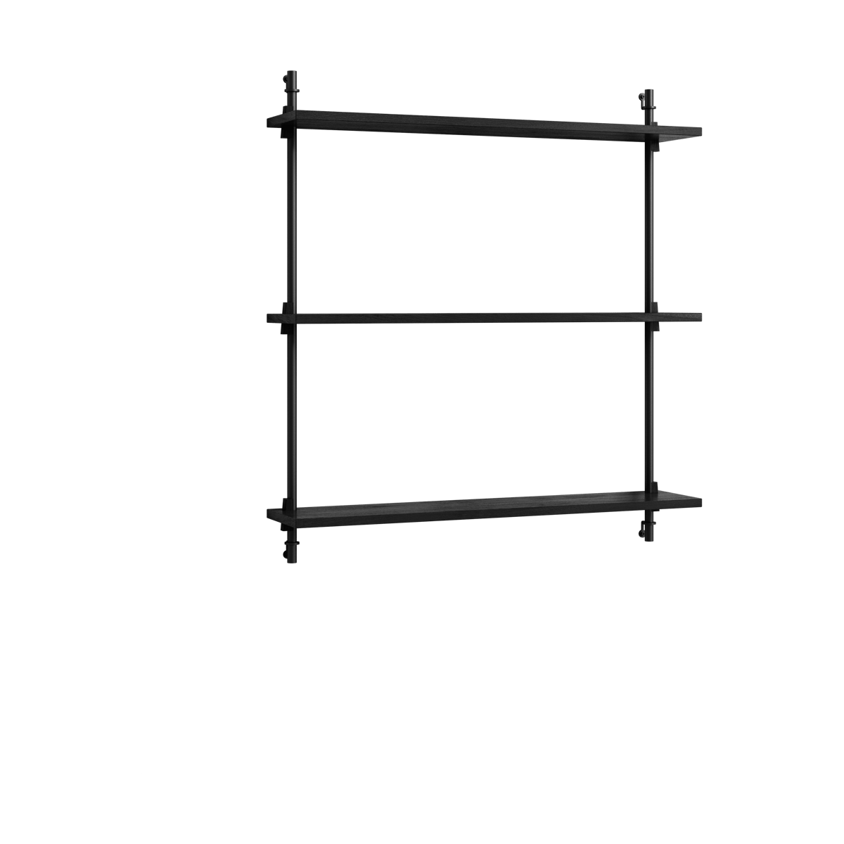 MOEBE Moebe wall shelving ws.85.1 Black