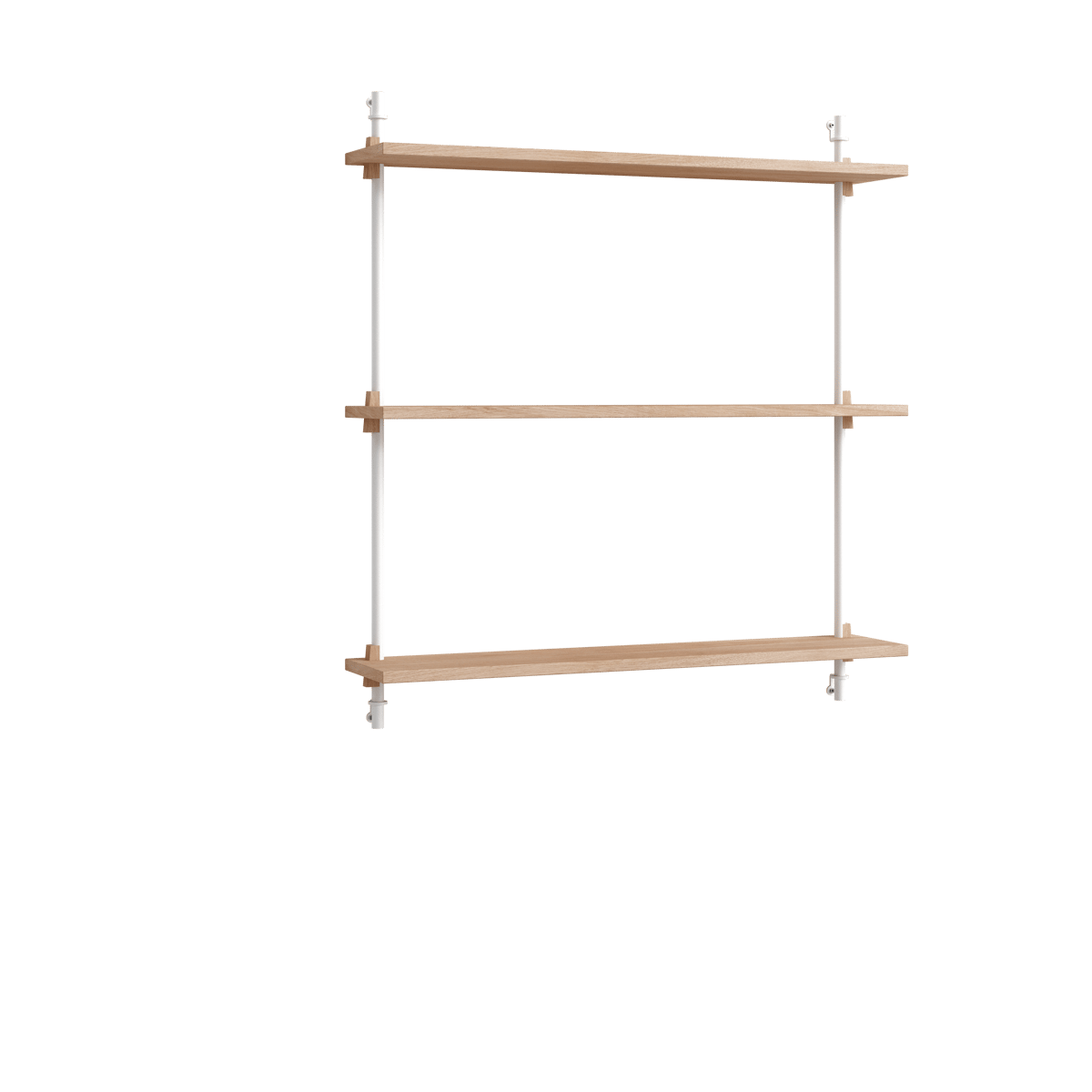 MOEBE Moebe wall shelving ws.85.1 Oak-white