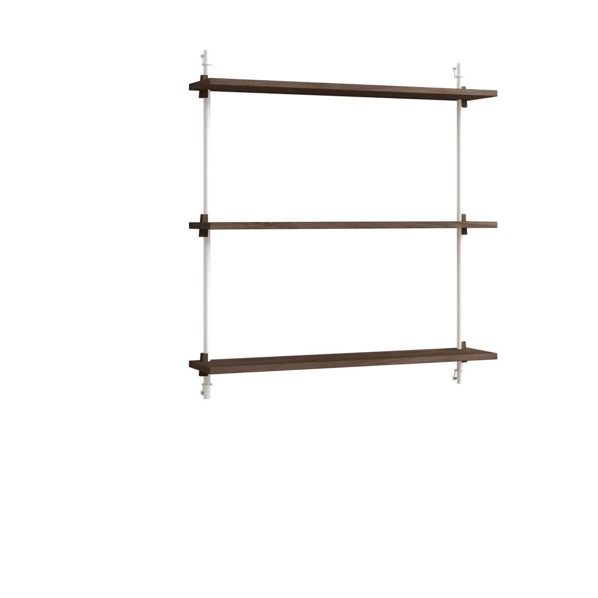 MOEBE Moebe wall shelving ws.85.1 Smoked oak-white