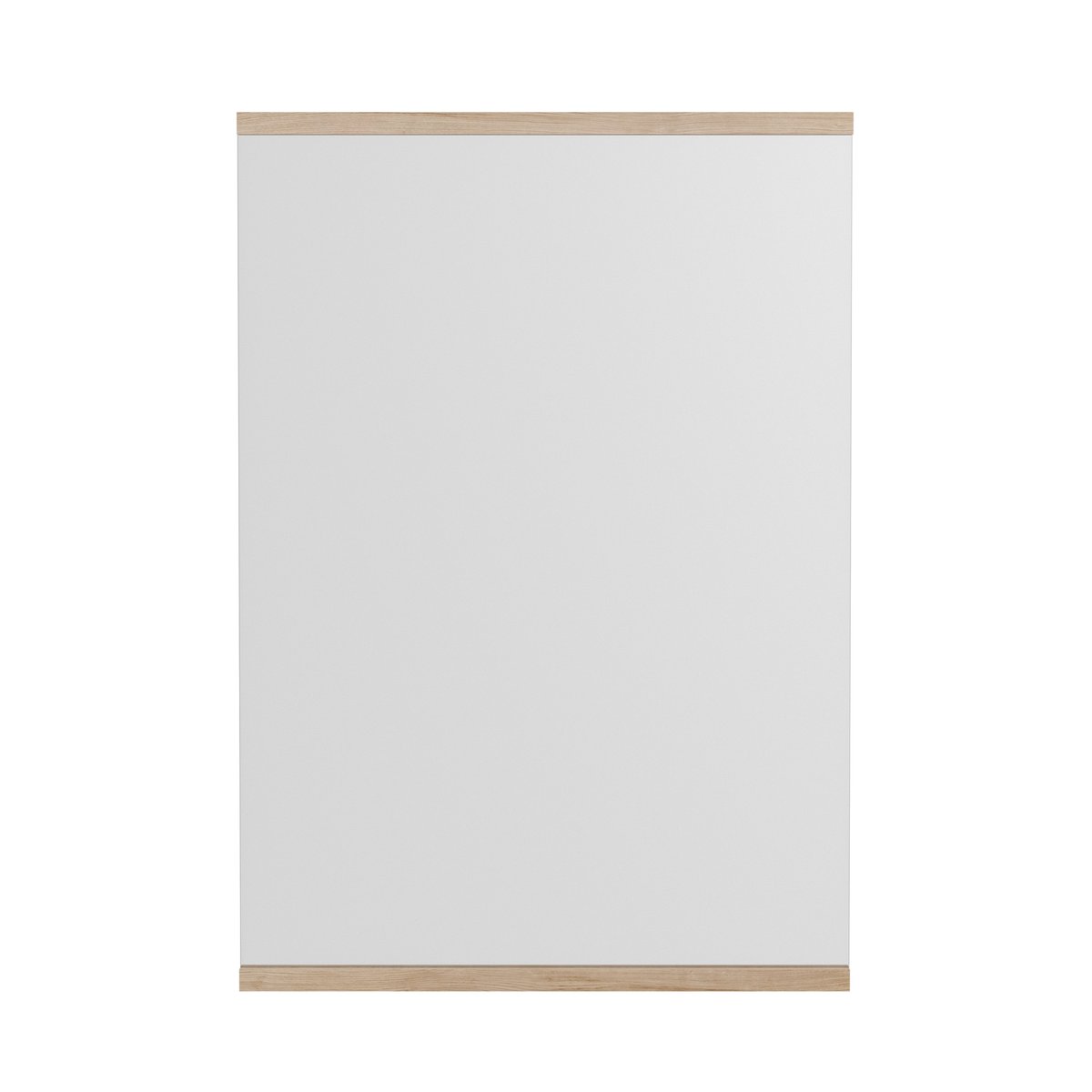 MOEBE Rectangular wall mirror 50x70 cm Oak