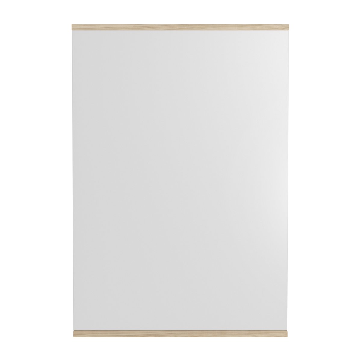 MOEBE Rectangular wall mirror 70x100 cm Ash