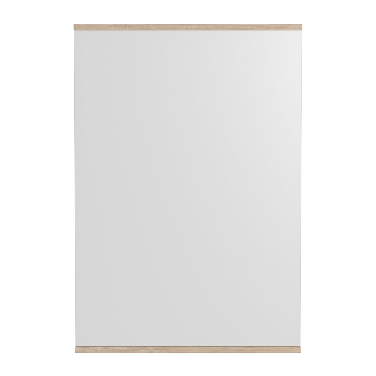 MOEBE Rectangular wall mirror 70x100 cm Oak