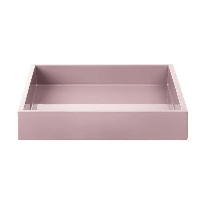 Lux lacquered decorative tray 19x19x3,5 cm - Lavender - Mojoo