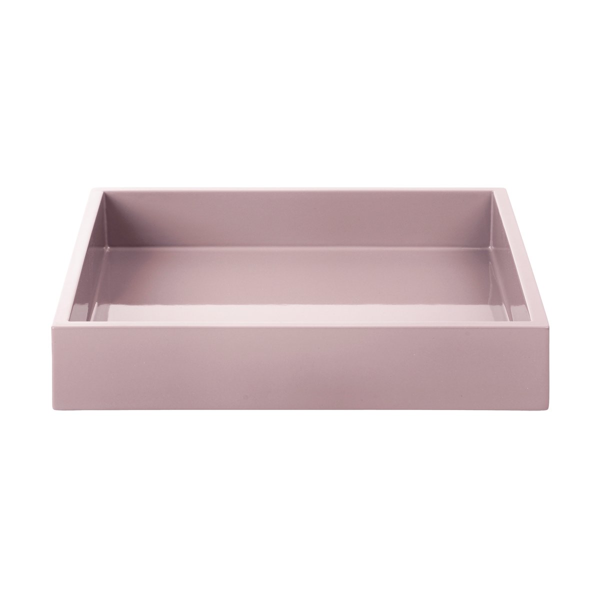 Mojoo Lux lacquered decorative tray 19x19x3,5 cm Lavender