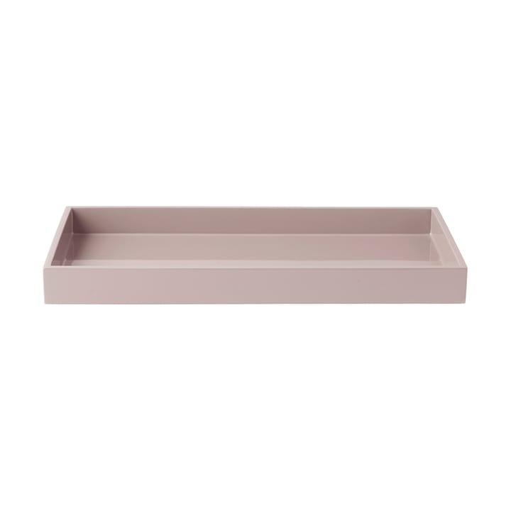 Lux lacquered decorative tray 38x19x3.5 cm - Lavender - Mojoo