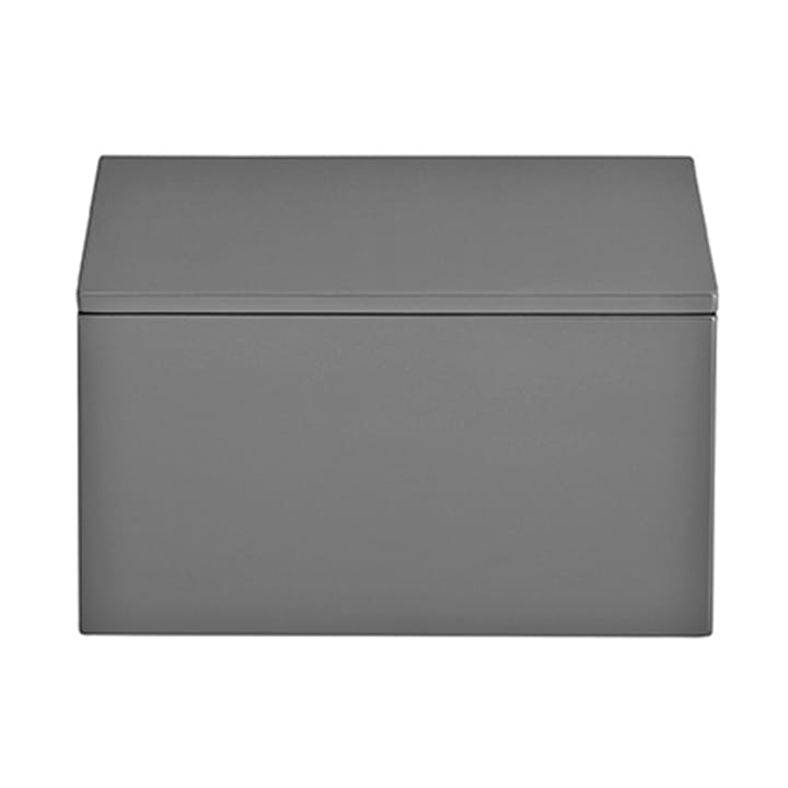 Lux lacquered storage box 19x19x10.5 cm - Anthracite - Mojoo