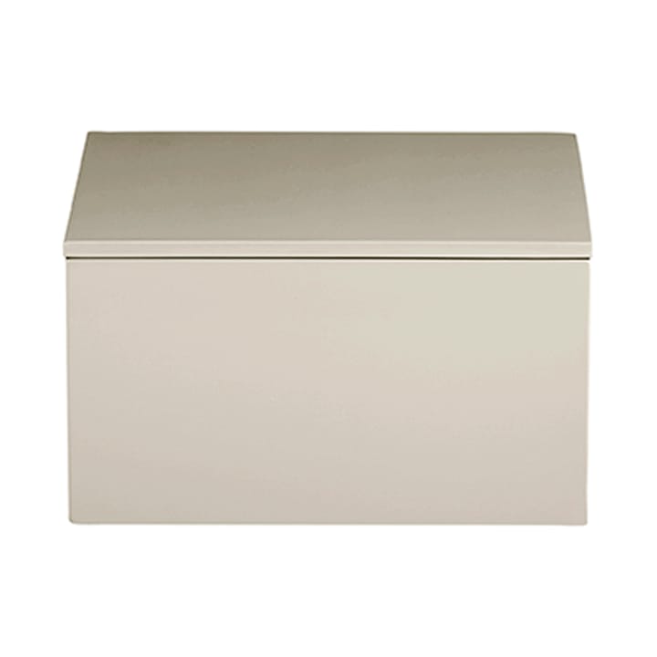 Lux lacquered storage box 19x19x10.5 cm - Latte - Mojoo