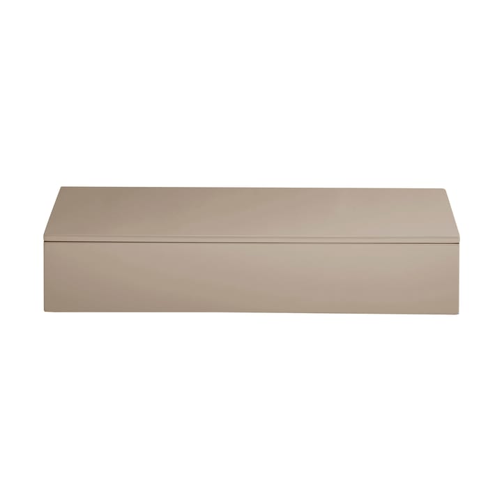 Lux lacquered storage box 38x19x7 cm - Fawn - Mojoo