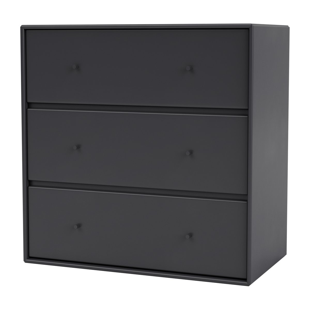 Montana CARRY dresser, 3 drawers Anthracite