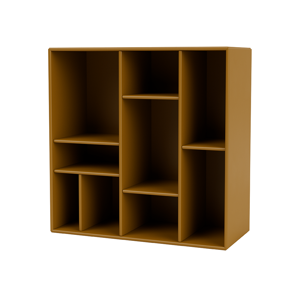 Montana COMPILE decorative shelf 69.6x69.6 cm Amber 142