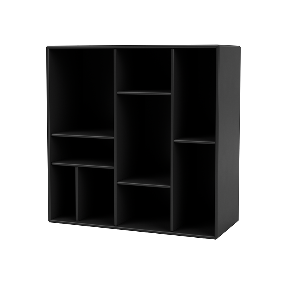 Montana COMPILE decorative shelf 69.6x69.6 cm Black 05