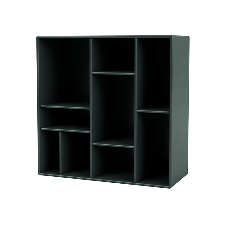 COMPILE decorative shelf 69.6x69.6 cm - Black jade 163 - Montana