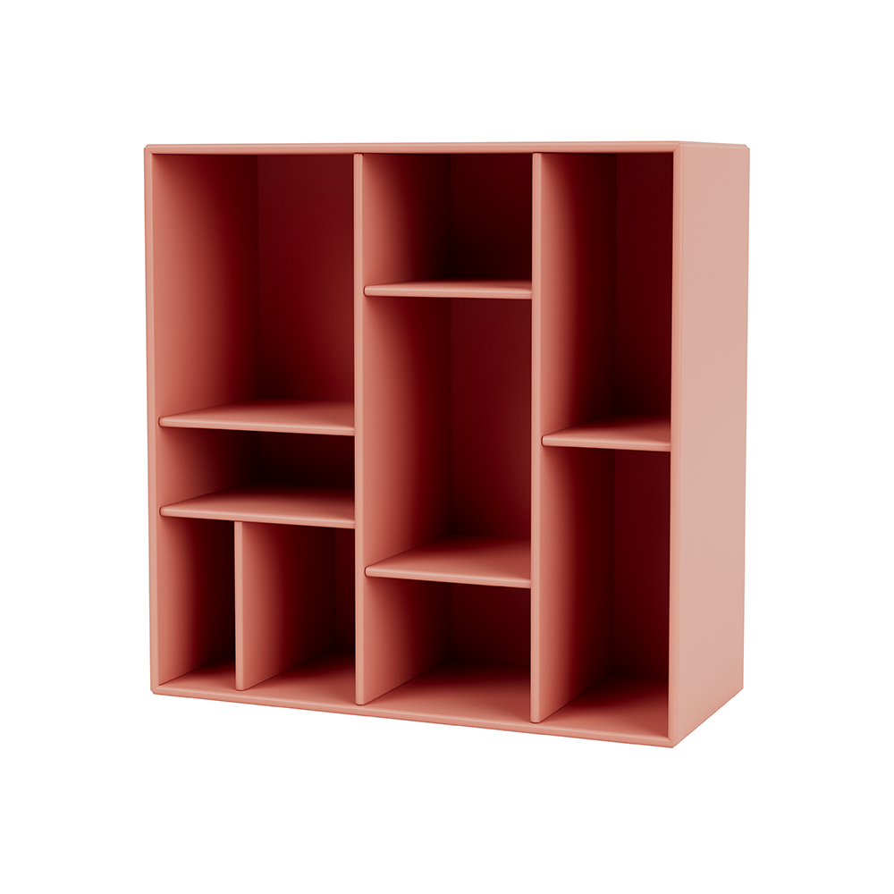 Montana COMPILE decorative shelf 69.6x69.6 cm Rhubarb 151