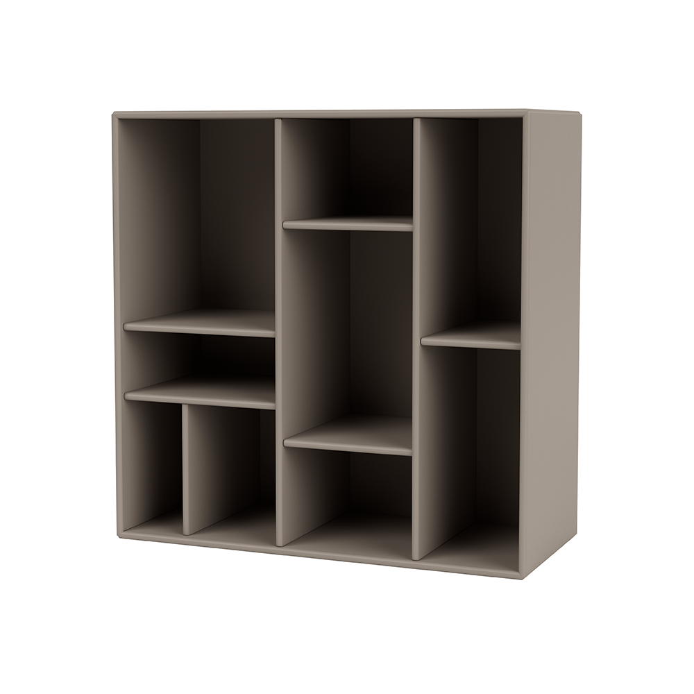 Montana COMPILE decorative shelf 69.6x69.6 cm Truffle 141