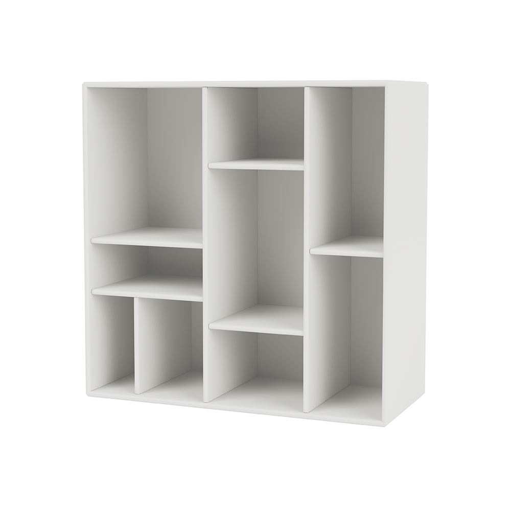 Montana COMPILE decorative shelf 69.6x69.6 cm White 01