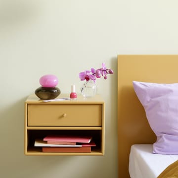 Dash bedside table - Beetroot 165, incl. suspension cm - Montana