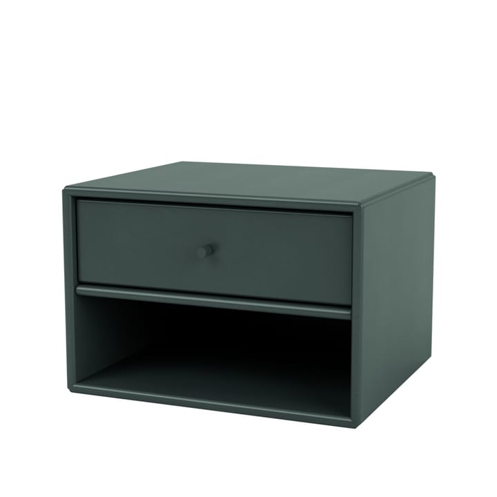 Dash bedside table - Black jade 163, incl. suspension cm - Montana