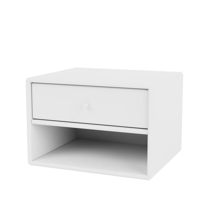 Dash bedside table - Snow 38, incl. suspension cm - Montana