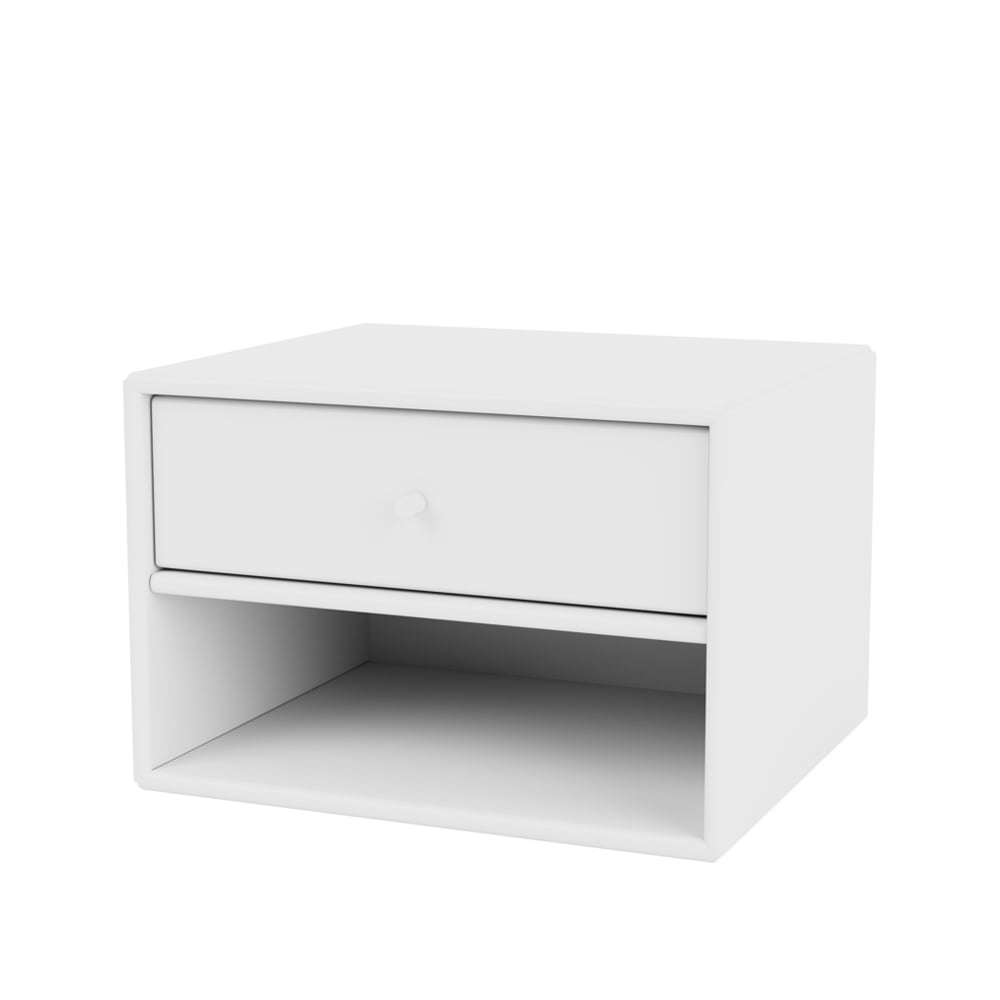 Montana Dash bedside table Snow 38, incl. suspension cm