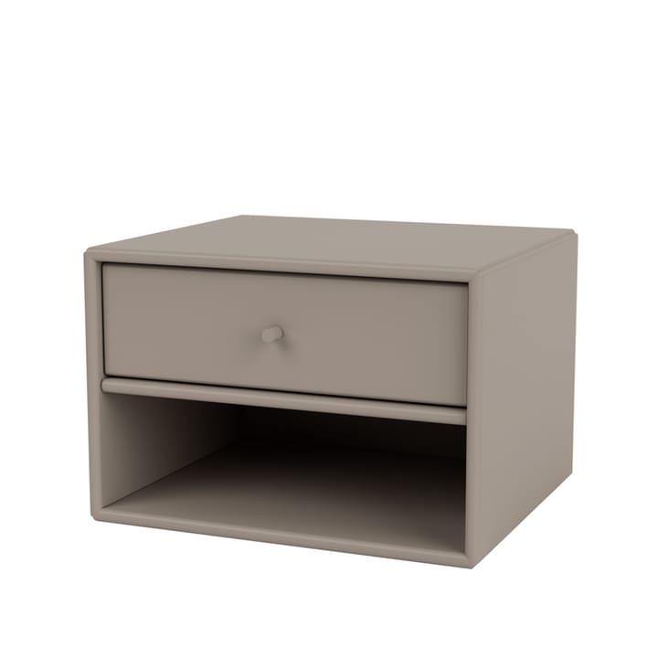 Dash bedside table - Truffle 141, incl. suspension cm - Montana