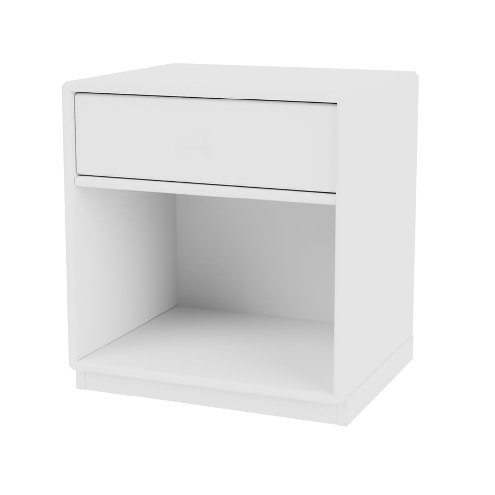 Montana Dream bedside table New white 101, base 3cm