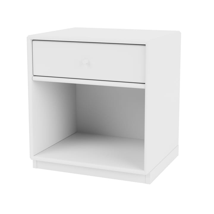 Dream bedside table - Snow 38, base 3cm - Montana