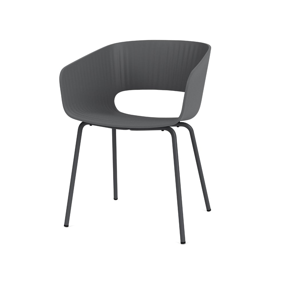 Montana Marée 401 chair Anthracite lacquered metal legs