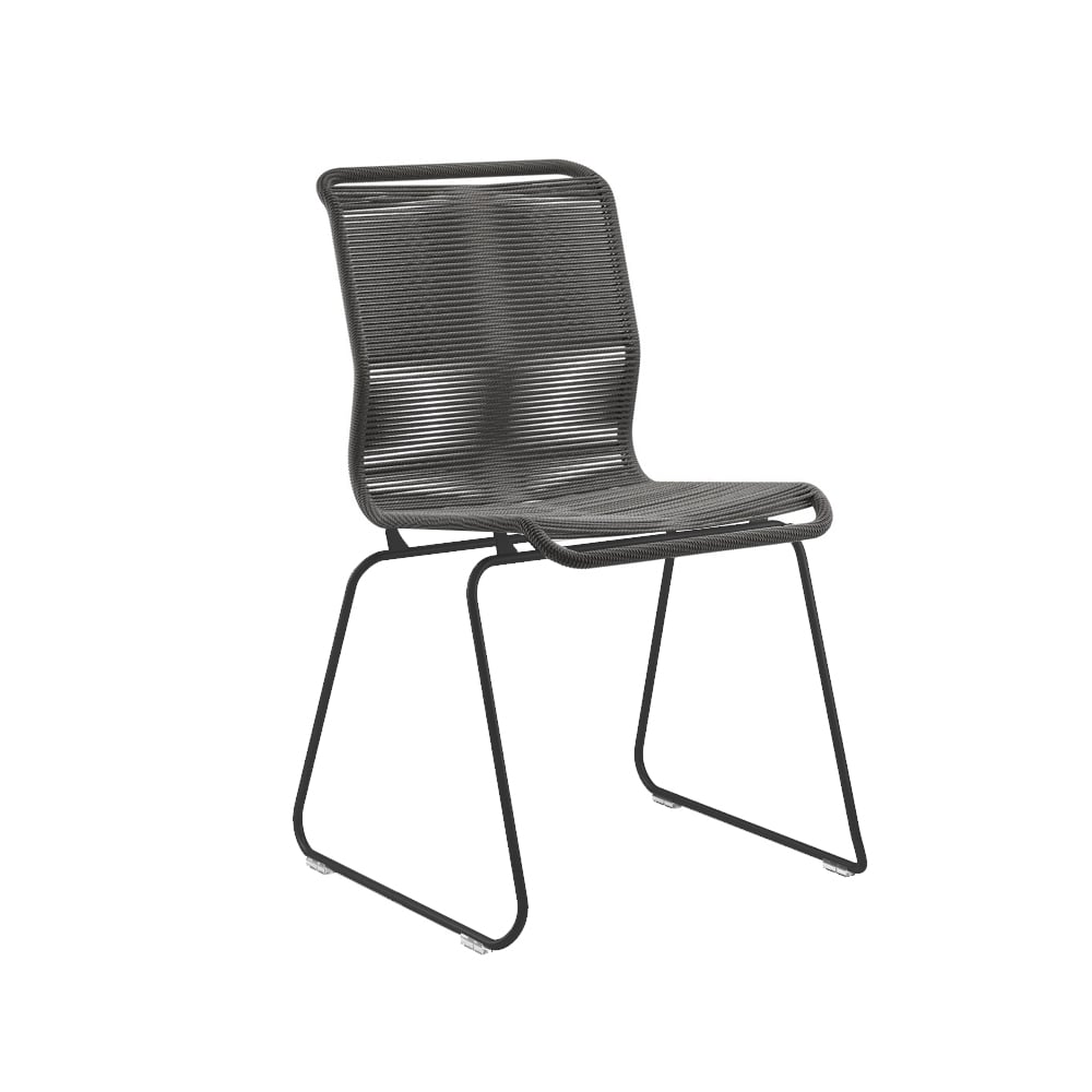 Montana Panton One chair Black, paper/black lacquer