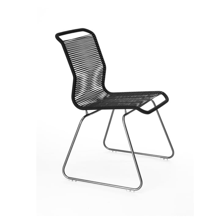 Panton One chair - Black, stainless steel - Montana