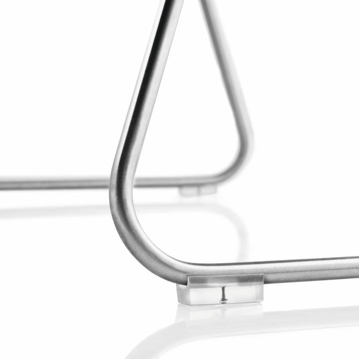 Panton One kitchen barstool, Holmes, stainless steel Montana