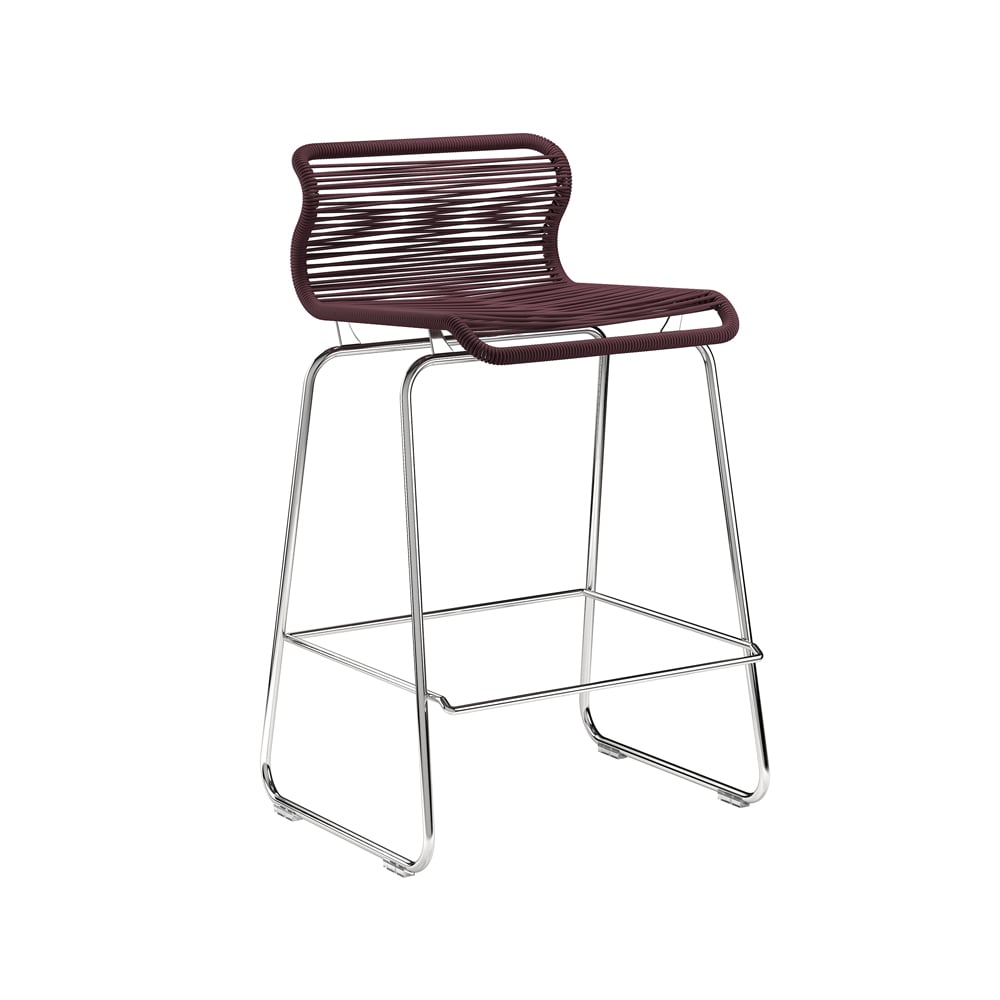 Montana Panton One kitchen barstool Marcel, stainless steel