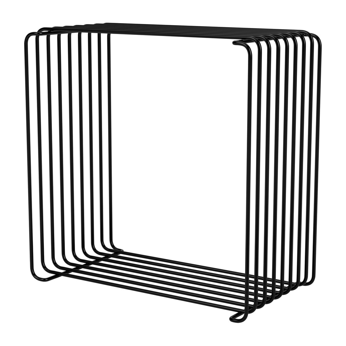 Montana Panton Wire Single shelf 34,8x34,8x18,8 cm Black