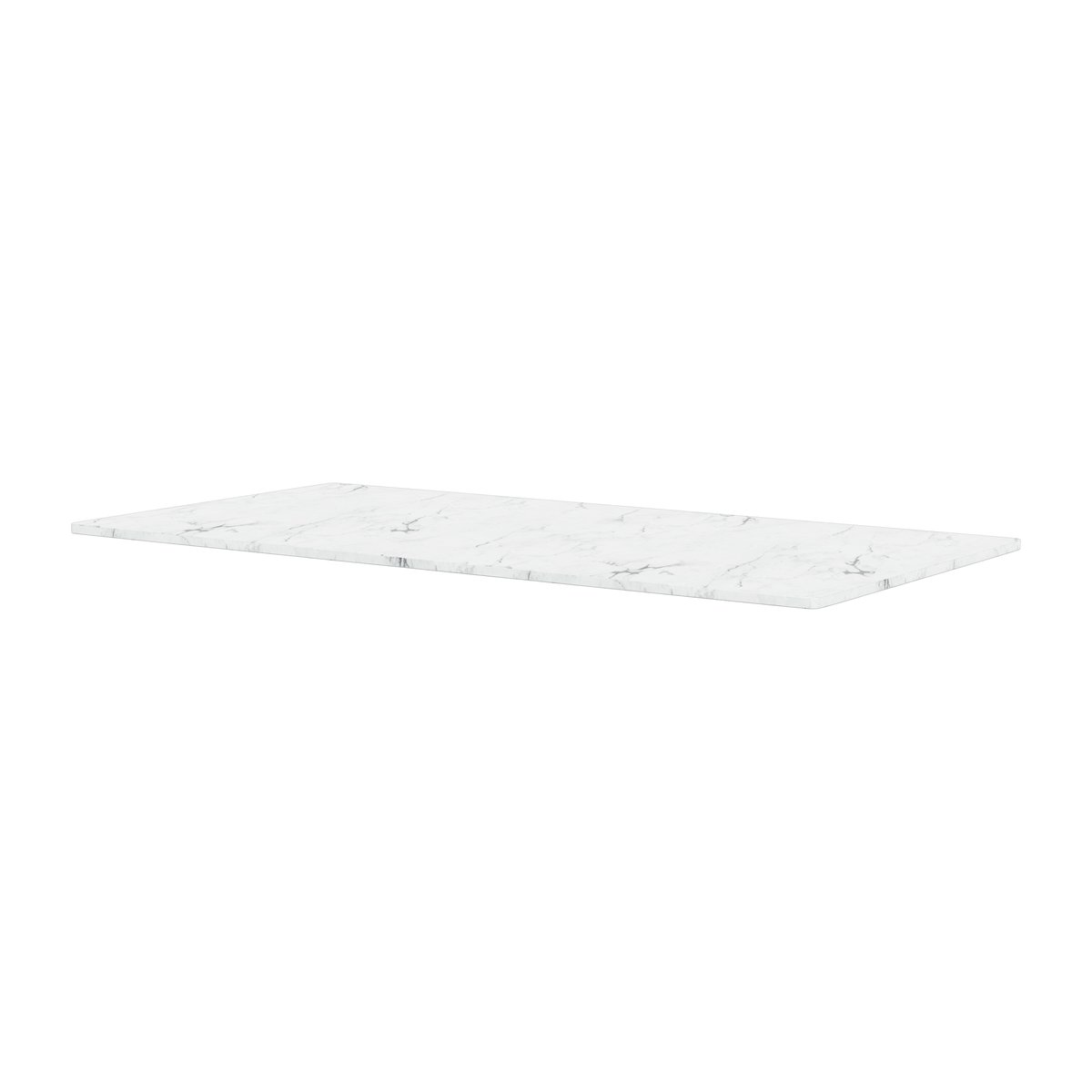 Montana Panton Wire tabletop 34,8x70 cm White marble