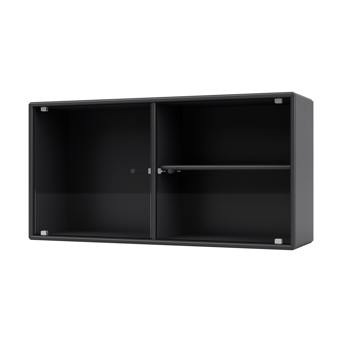 Montana Ripple I display cabinet 69.6x35.4x20 cm Anthracite