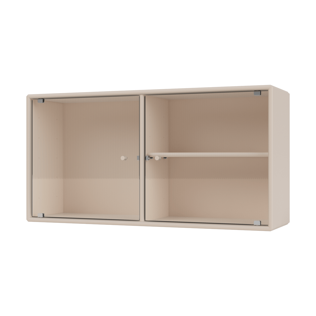 Montana Ripple I display cabinet 69.6x35.4x20 cm Clay