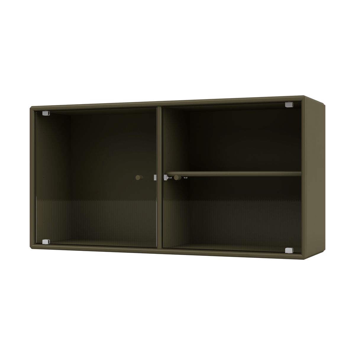 Montana Ripple I display cabinet 69.6x35.4x20 cm Oregano