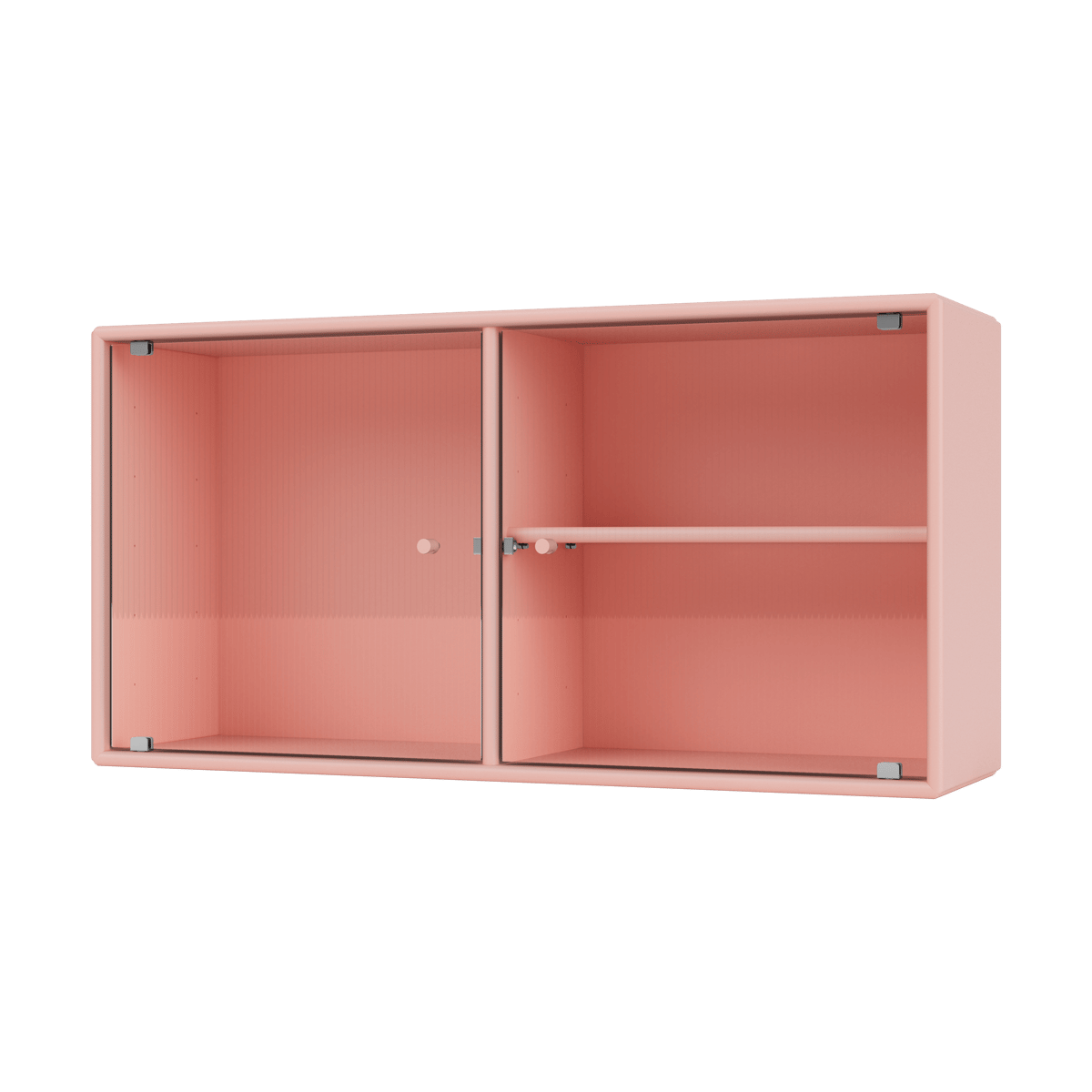 Montana Ripple I display cabinet 69.6x35.4x20 cm Ruby