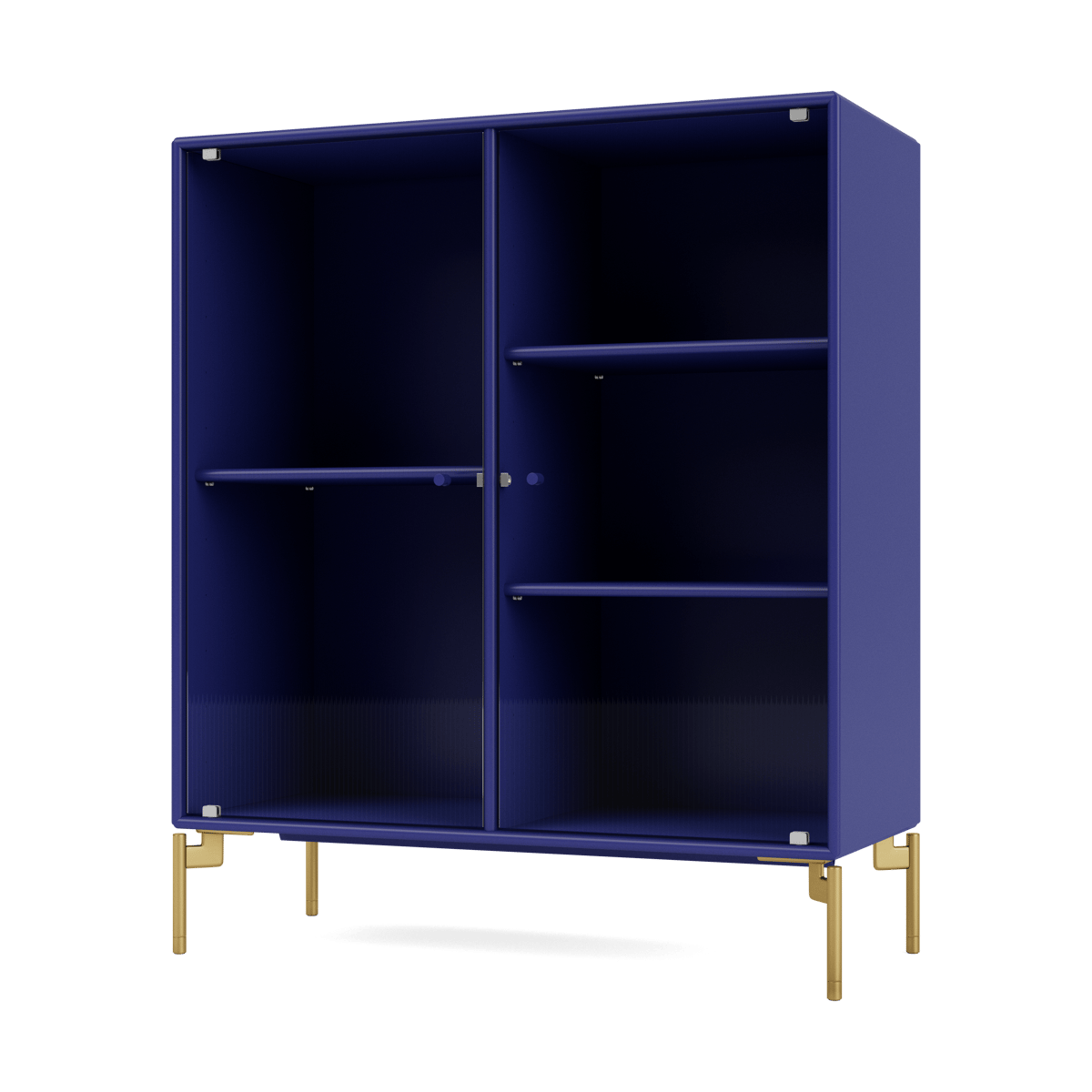 Montana Ripple II display cabinet 69.6x82.2x30 cm Monarch-legs brass